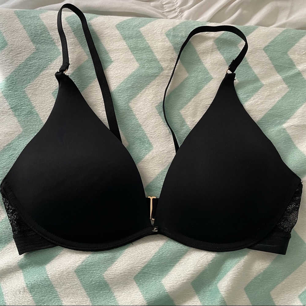 Sam Edelman Black/Lace Swim top size M